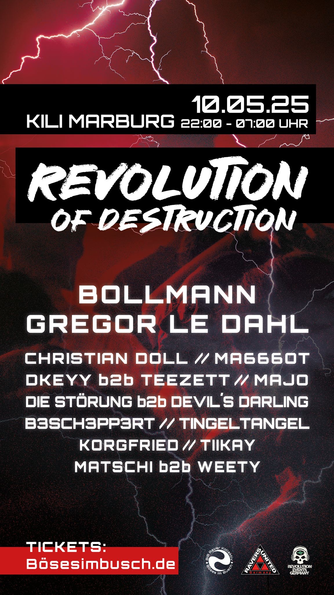 Revolution of destruction